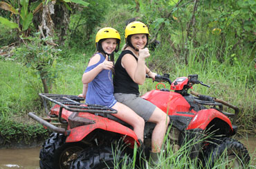 Bali ATV Ride and Tanah Lot Tour