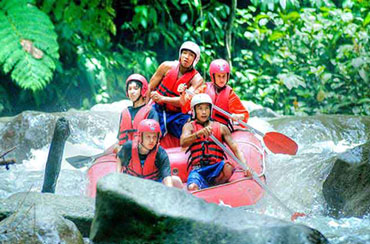 Bali Rafting + Safari Park + Spa Packages